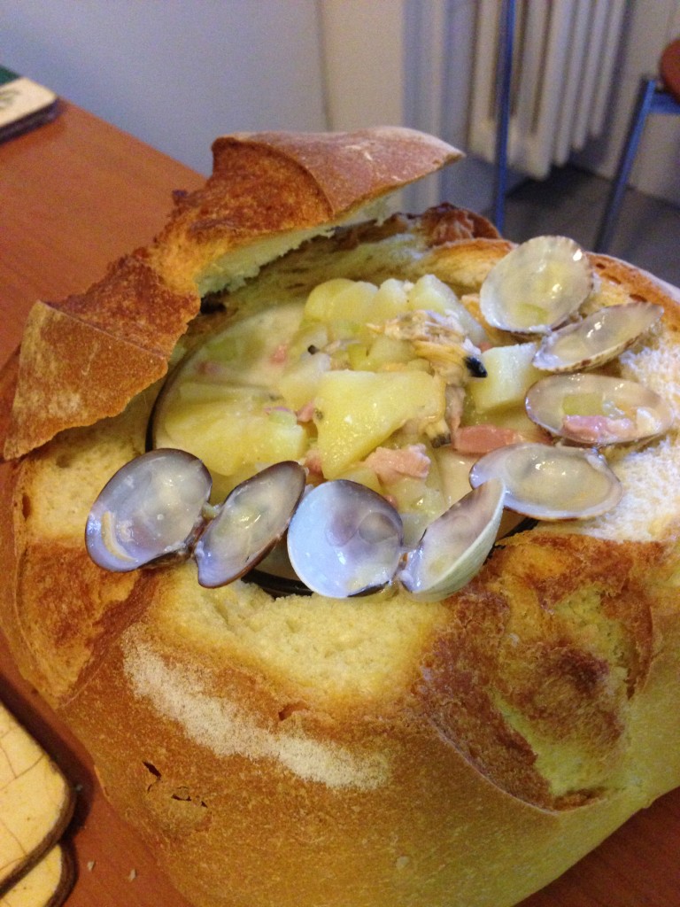 emoticibo clam nel pane