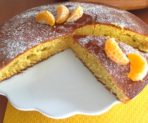 torta al profumo di mandarino tardivo