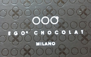 Il marchio Ego Chocolat dell'imprenditrice della cioccolata Anna Lenoci, che di recente ha aperto un locale delizioso e goloso in viale Premuda 12, a Milano.